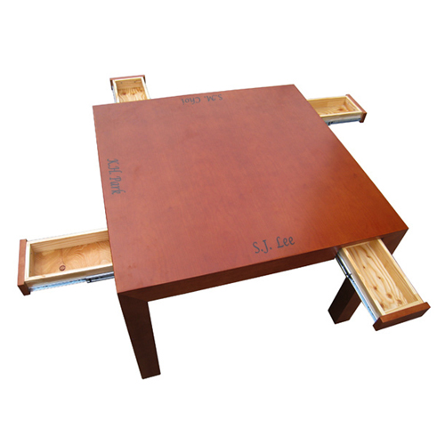 테이블-108 / 포커사각테이블 카페/업소용 디자인 식탁