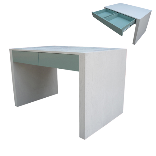 테이블-372 / 서랍테이블 민트 카페/업소용 디자인 책상