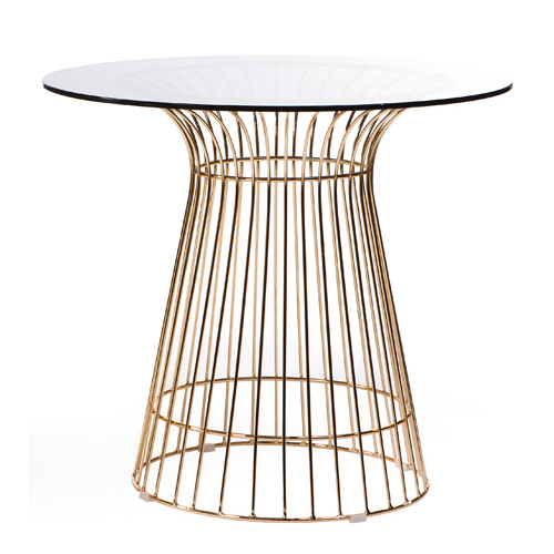 테이블-474 /  피치테이블(골드) 카페/업소용 디자인 식탁