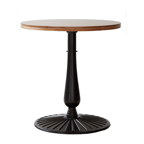 테이블-477 /  밤부원형주물다리테이블 카페/업소용 디자인 미팅 식탁