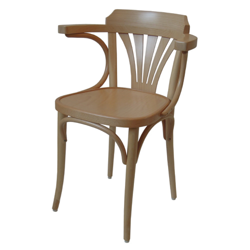TON-034 / 크라운체어 카페/업소용 톤 라운지 인테리어 곡목 의자 원목 우드 디자인 라탄 북유럽 빈티지
