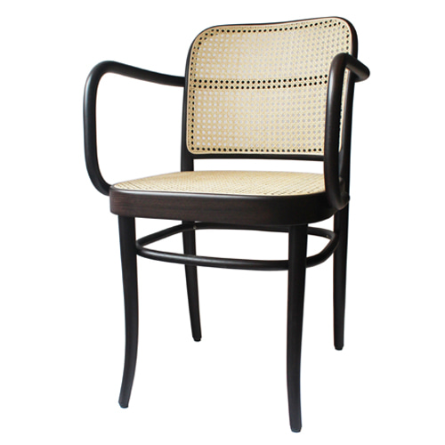 TON-029 / 811암체어 카페/업소용 톤 라운지 인테리어 곡목 의자 원목 우드 디자인 라탄 북유럽 빈티지